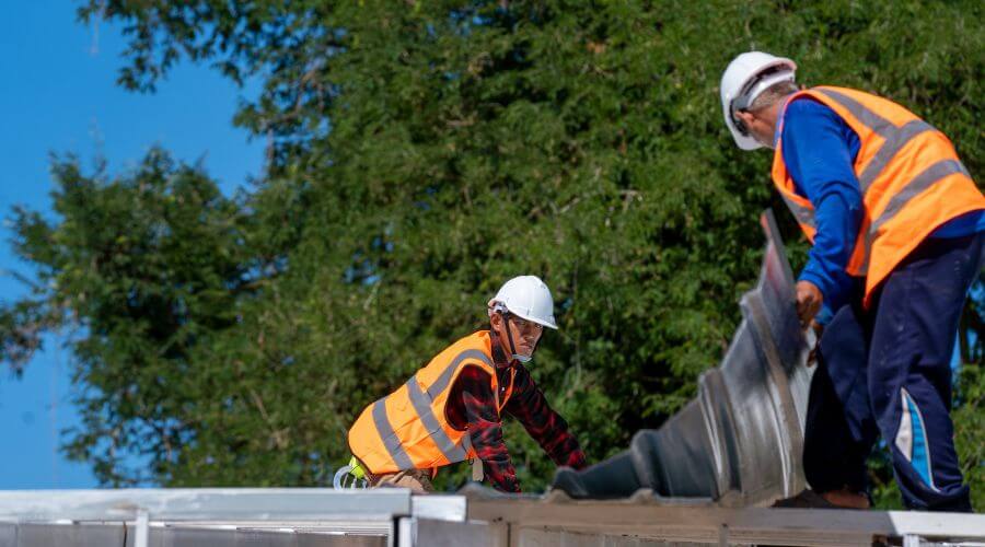 Professional metal roof installation in Bottineau, ND